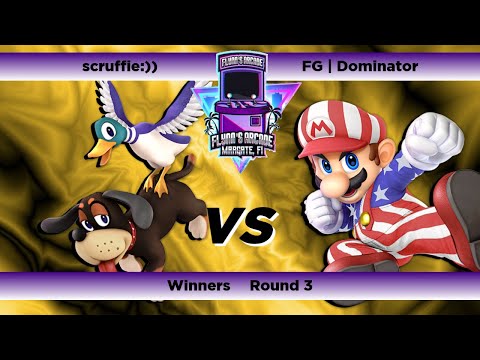 Flynn's Arcade 052 Winners Round 3 - Scruffie:)) (Duck Hunt) Vs FG | Dominator (Mario) SSBU Ultimate