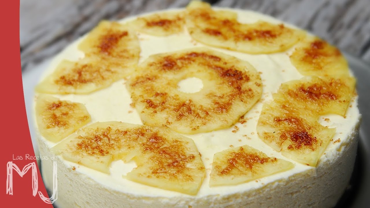 Watch TARTA DE PIÑA | Sin horno, fácil y refrescante Now TARTA DE PIÑA | Sin horno, fácil y refrescante