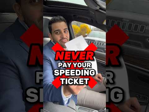 Never Pay Your SPEEDING TICKET! #shorts