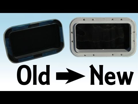 How To Remove and Replace Sailboat Port Lights [Windows] - Pirate Lifestyle TV ™ Episode 026