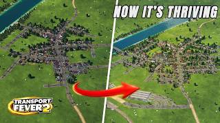 This City Had NO Goods… Now It’s Booming | Transport Fever 2 EP 10