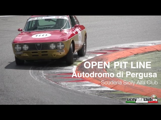 Open PitLine Pergusa  Alfa Romeo