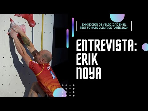 Hablamos con Erik Noya, especialista de Escalada de Velocidad