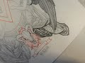 Frank Cho Art Demo Inking Figure