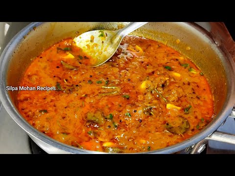 కూరగాయలు లేనపుడు చిటికెలో ఇలాచేయండి👉నోటికి రుచిగా టేస్ట్👌ఉంటుంది | No Vegetable Curry | Curry Recipe