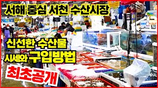 서해 중심 서천수산시장 지금 나오고 있는 싱싱한 생선의 종류와 가격 구입방법까지 속시원히 알려드립니다