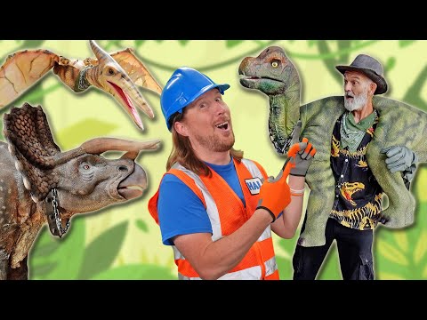 🦕Dinosaur Song and Dance with Handyman Hal🦕 - Kingdom Kids Zone, Sing With Me - Handyman Hal - Music for Kids