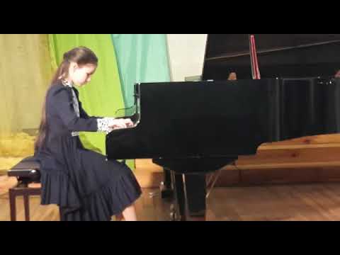 Anastasija Lečickaja. Frederic Chopin, Valse op 69-1 "L'adieu", As-dur. 2021. 10 years.
