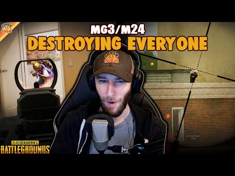 Destroying Everyone with an MG3/M24 Loadout ft. Halifax | chocoTaco PUBG Duos Gameplay