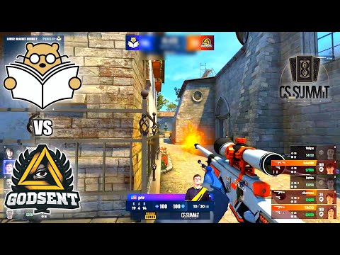 Bad News Bears vs GODSENT - cs_summit 8 Closed Qualifier | CSGO HIGHLIGHTS