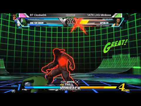 UMvC3 BT Clockw0rk vs 1ATK LXG Miniboss - The RunBack 1.11