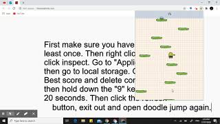 How to hack your high score in Doodle Jump (Chrome Extension)