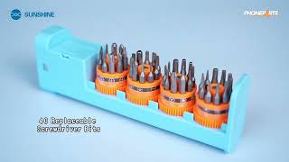 RELIFE RL 5122 Multi Function 43 in 1 Rotating Shaft Screwdriver Kit