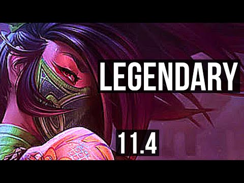 AKALI vs YASUO (MID) (DEFEAT) | Legendary, 600+ games, 13/2/2 | TR Diamond | v11.4