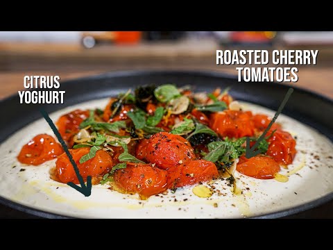 Mediterranean Roasted Tomato Salad | The salad recipe with a twist