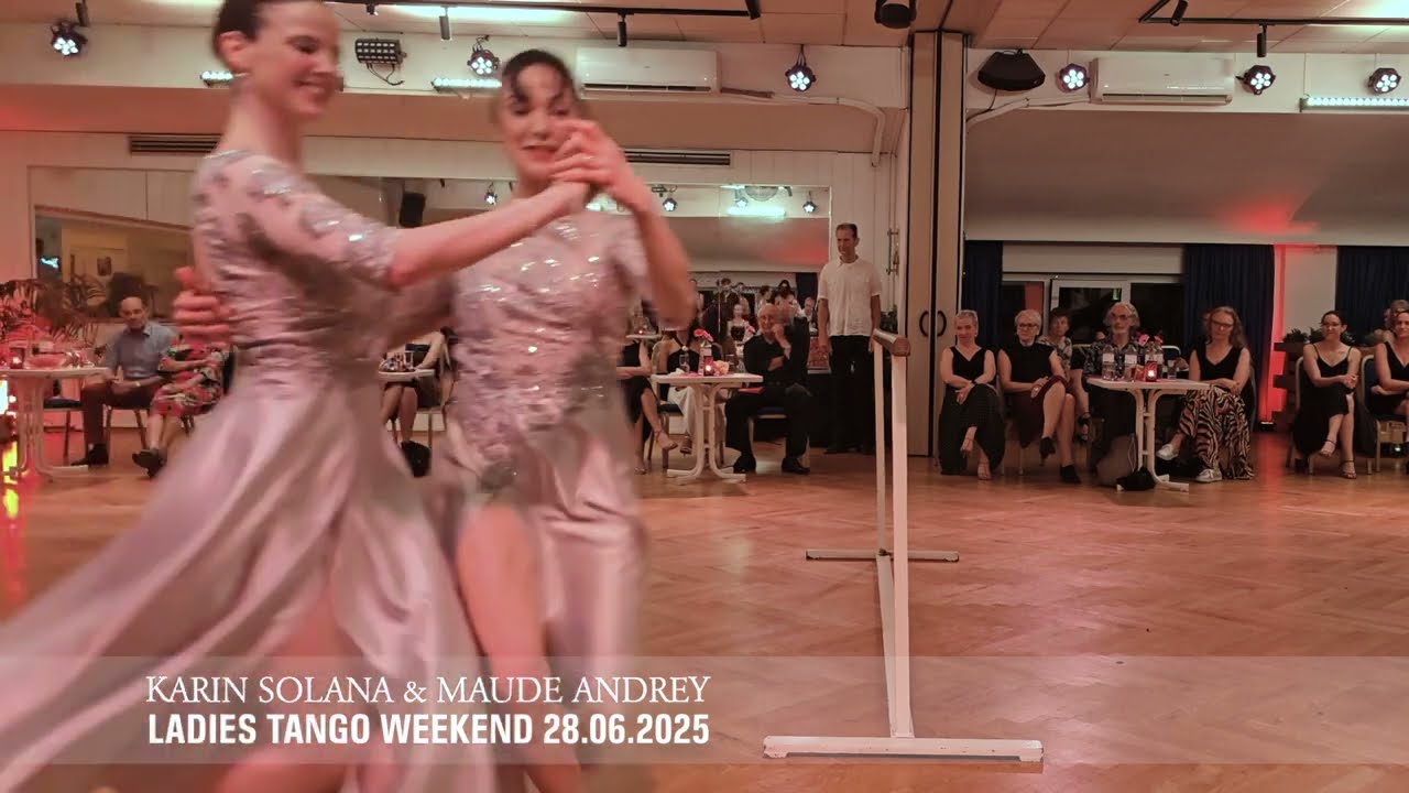 Video thumbnail for Karin Solana & Maude Andrey - Pobre Flor - Romántica Milonguera - LADIES TANGO WEEKEND, 4 th Edition
