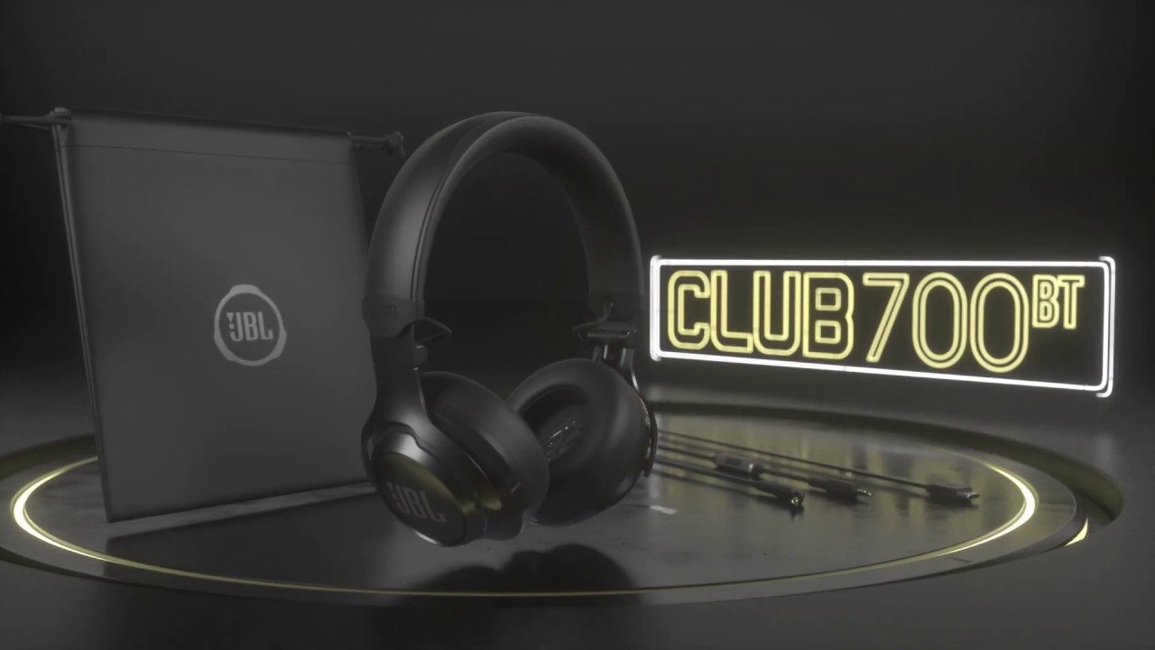 Навушники JBL CLUB 700 BT Black (JBLCLUB700BTBLK) video preview