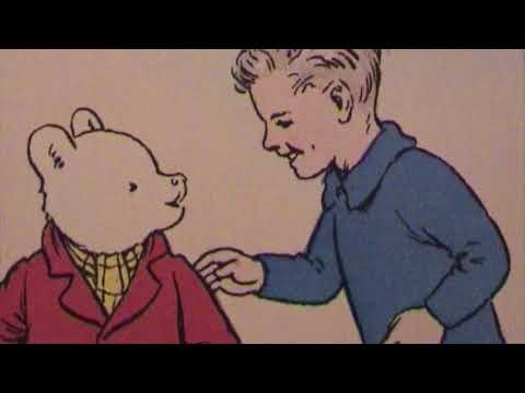 Rupert Bear Helps David's Dream Come true