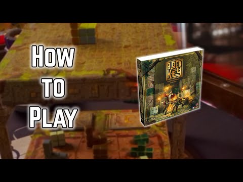 Learn to stack blocks and mess up your friends' puzzles in Block and Key (How to Play Board Games)