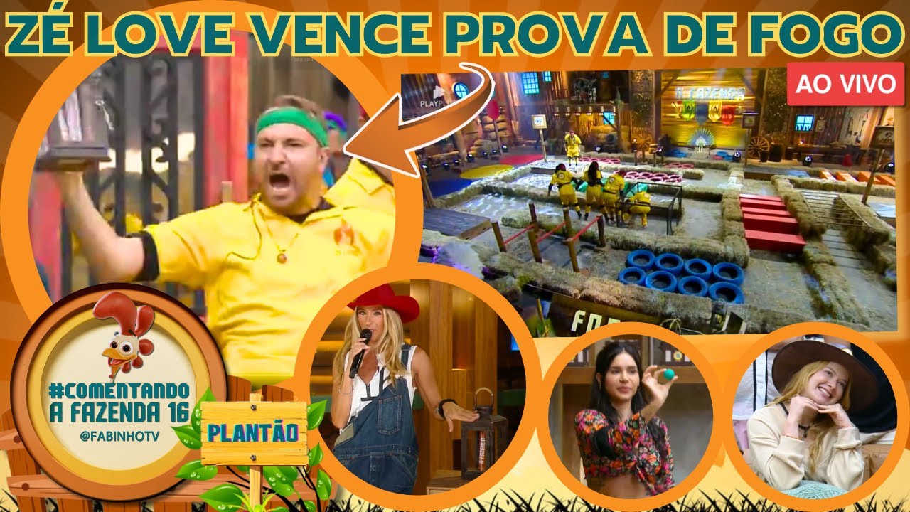 🔴A FAZENDA 16: PROVA DE FOGO AO VIVO, PODER B FOI ESCOLHIDO, SORTEIO DAS BOLINHAS E GRUPOS FORMADOS
