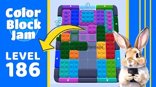 Color Block Jam Level 186 Solution Walkthrough