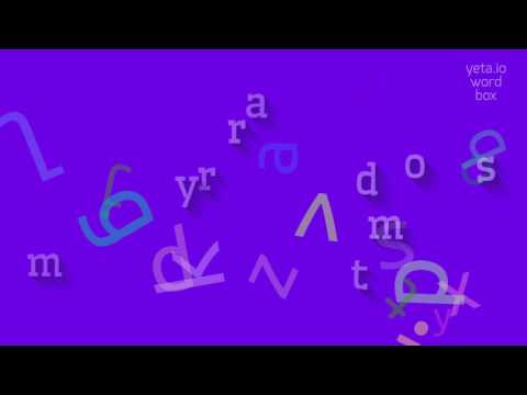 MARTYRDOMS - How to pronounce it?