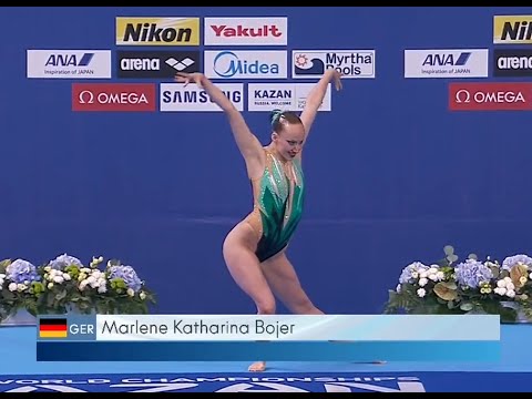Todo Sincro Marlene Katharina Bojer.KAZAN 2015 World Championships.