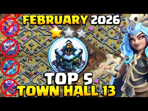 TOP 5! NEW BEST TH13 BASE LAYOUT + LINK 2026 | Town Hall 13 (TH13) WAR BASE | CLASH OF CLANS 