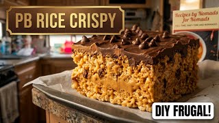 Peanut Butter Rice Crispy Treats | Frugal RV Cooking