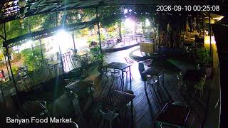 Banyan Food Market 🔴 Koh Samui | Thailand | Live Street cam live webcam