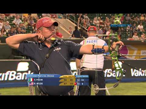 Segio Pagni v Reo Wilde – compound men's bronze | Ogden 2011 Archery World Cup stage 3