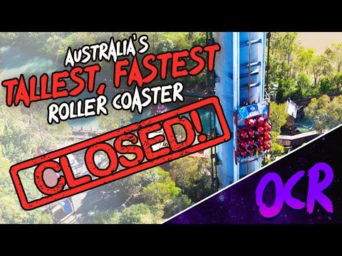 The End of Australia's TALLEST and FASTEST Roller Coaster (Tower of Terror II)