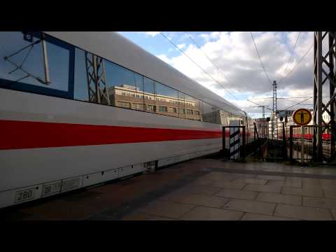 ICE 1 (ICE 690) Durchfahrt am Alexanderplatz Berlin