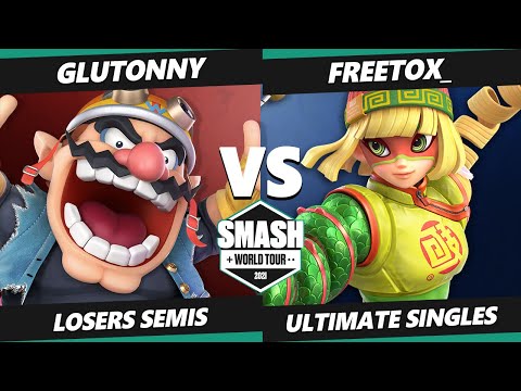SWT Europe Online Losers Semis - Glutonny (Wario) Vs. Freetox_ (Min Min) SSBU Ultimate Tournament