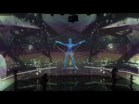 ARTECHOUSE - "Lucid Motion" by Daito Manabe x Rhizomatiks Research