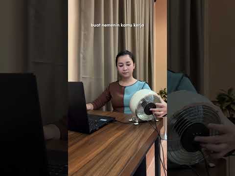 Gambar Memoo Kipas Angin Meja USB 5 Inch - Putih