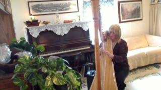 And I Love Her- The Beatles on lever harp