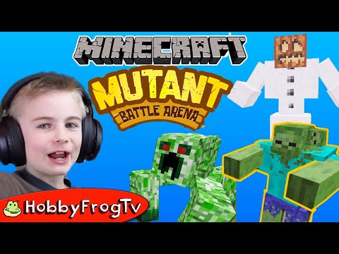 Minecraft Mutant Battle Arena Mod HobbyFrogTV