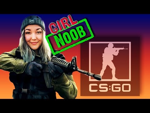 Mädchen spielt COUNTER STRIKE und stirbt die ganze Zeit! n00b