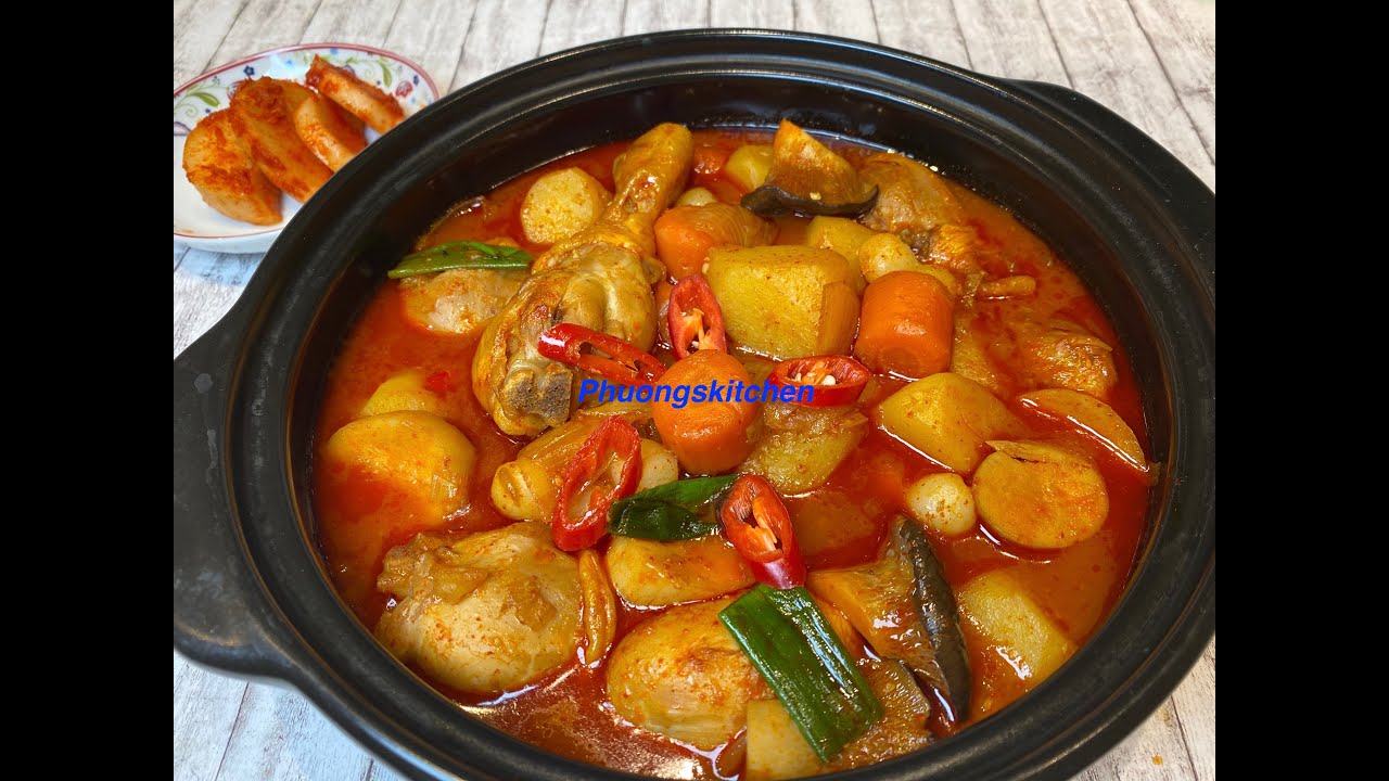 Canh Gà Hầm Nấm