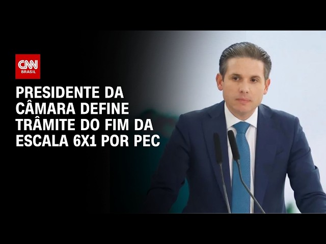 Hugo Motta define trâmite do fim da escala 6x1 via PEC | WW