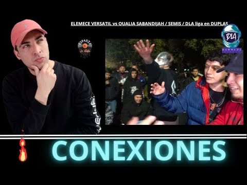 ESTAMOS EN SEMIS| REACCIÓN ELEMECE VERSATIL vs QUALIA SABANDIJAH / DLA DUPLAS #chile #freestyle #rap