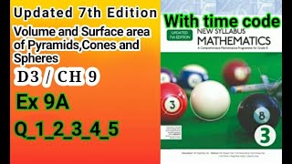 D3 math|Ch 9|Ex 9_A|Q_1_2_3_4_5|New Updated 7th Edition|New Oxford Mathematics 3|Sir Sajid Mehmood