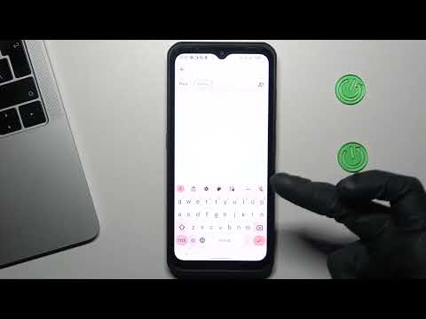Cómo cambiar del teclado en ULEFON Armor 17 Pro