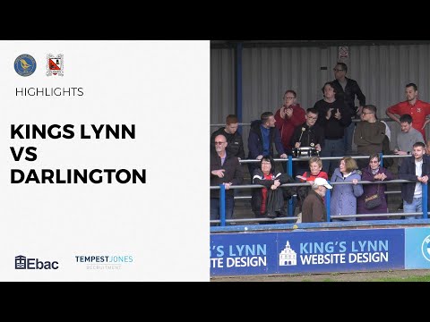 Kings Lynn Town 3-0 Darlington - National League North - 2022/23