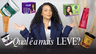 Qual é a química mais leve e que não dá ruim? - Relaxamento Capilar