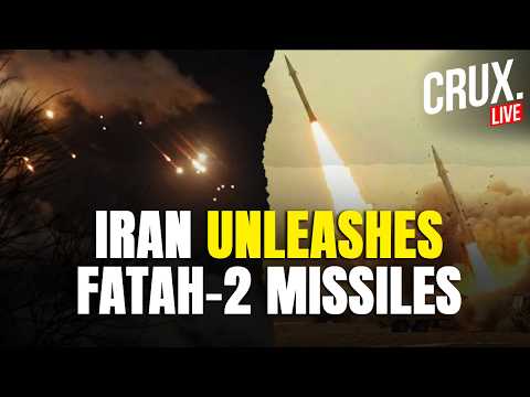 LIVE | World War 3 | Iran Fires Fatah-2 Hypersonic Missile To Target Israel, US Bases In Middle East