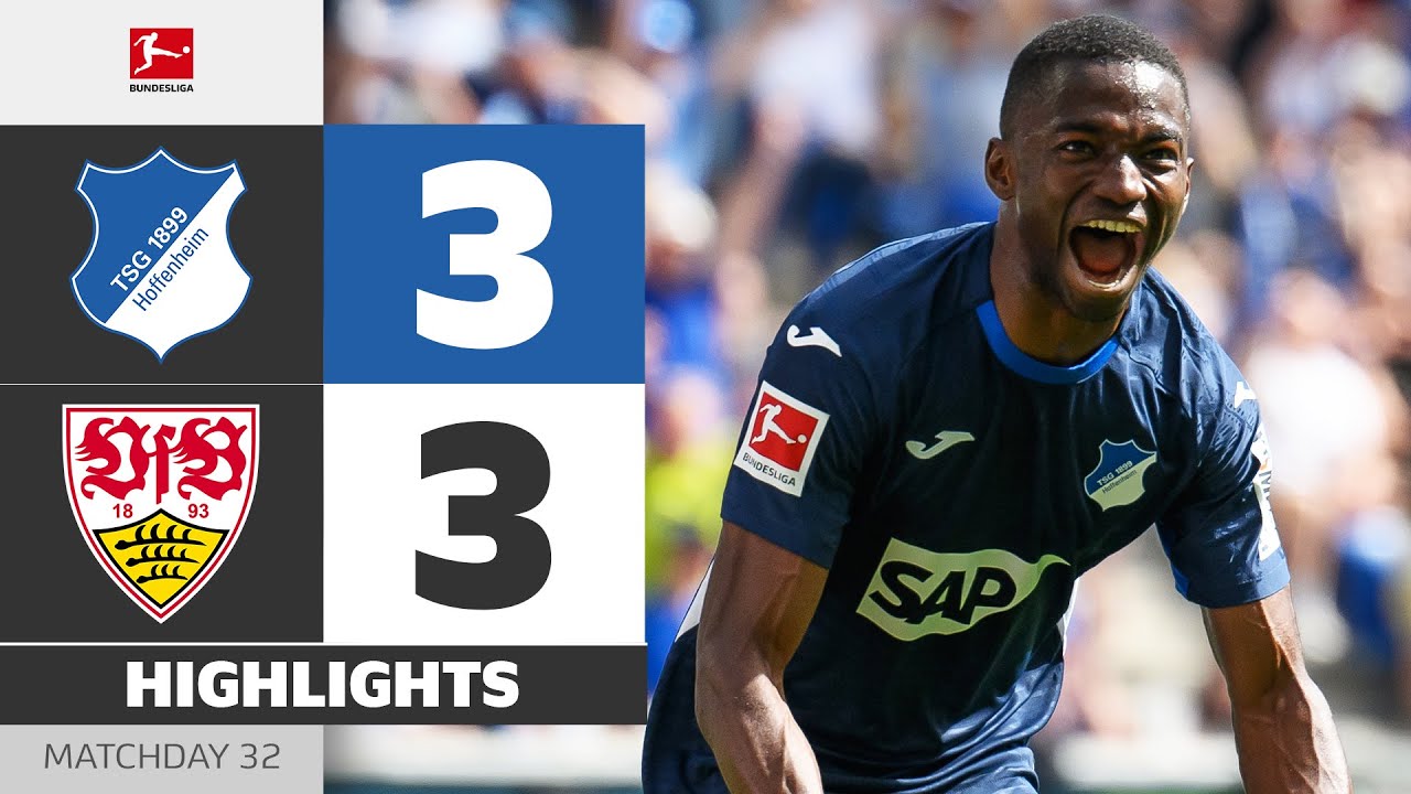 Chaos In Stoppage Time! | HOFFENHEIM - VFB STUTTGART | Highlights | Matchday 32 – Bundesliga 2025/26