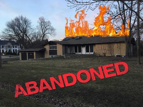 Abandoned 3,000,000 House in wealthy area suffered fire damage Video