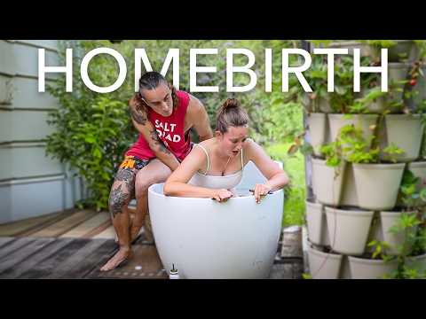 My Positive UnMedicated Home Birth | RAW